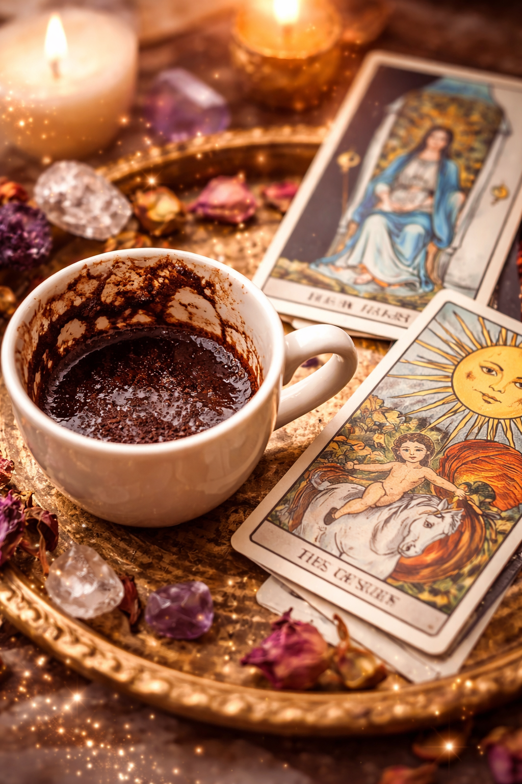 Lectura de la Borra del Café y Arcanos Mayores